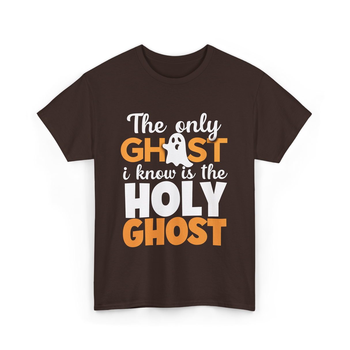 The Only Ghost T-Shirt - Dark Chocolate