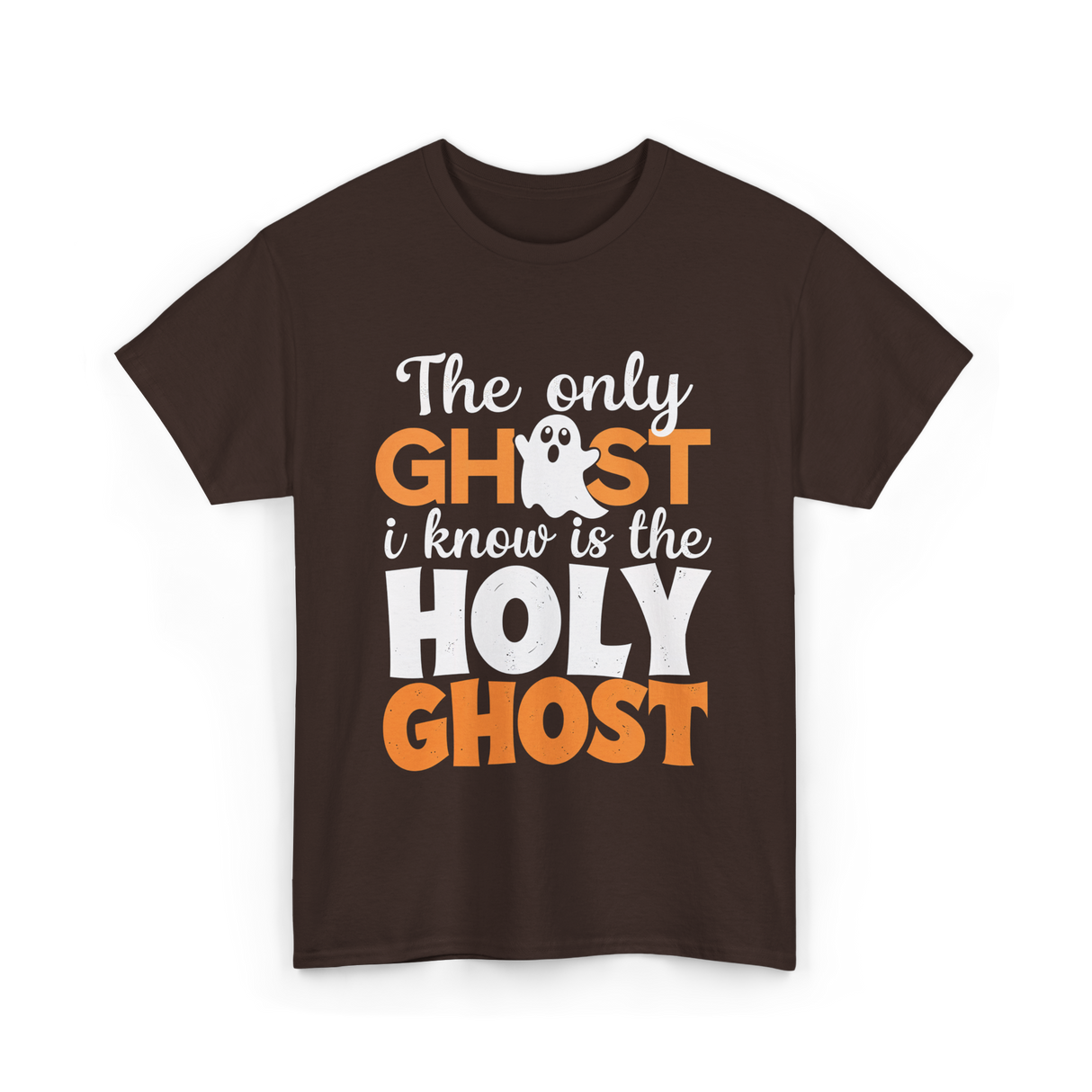 The Only Ghost T-Shirt - Dark Chocolate