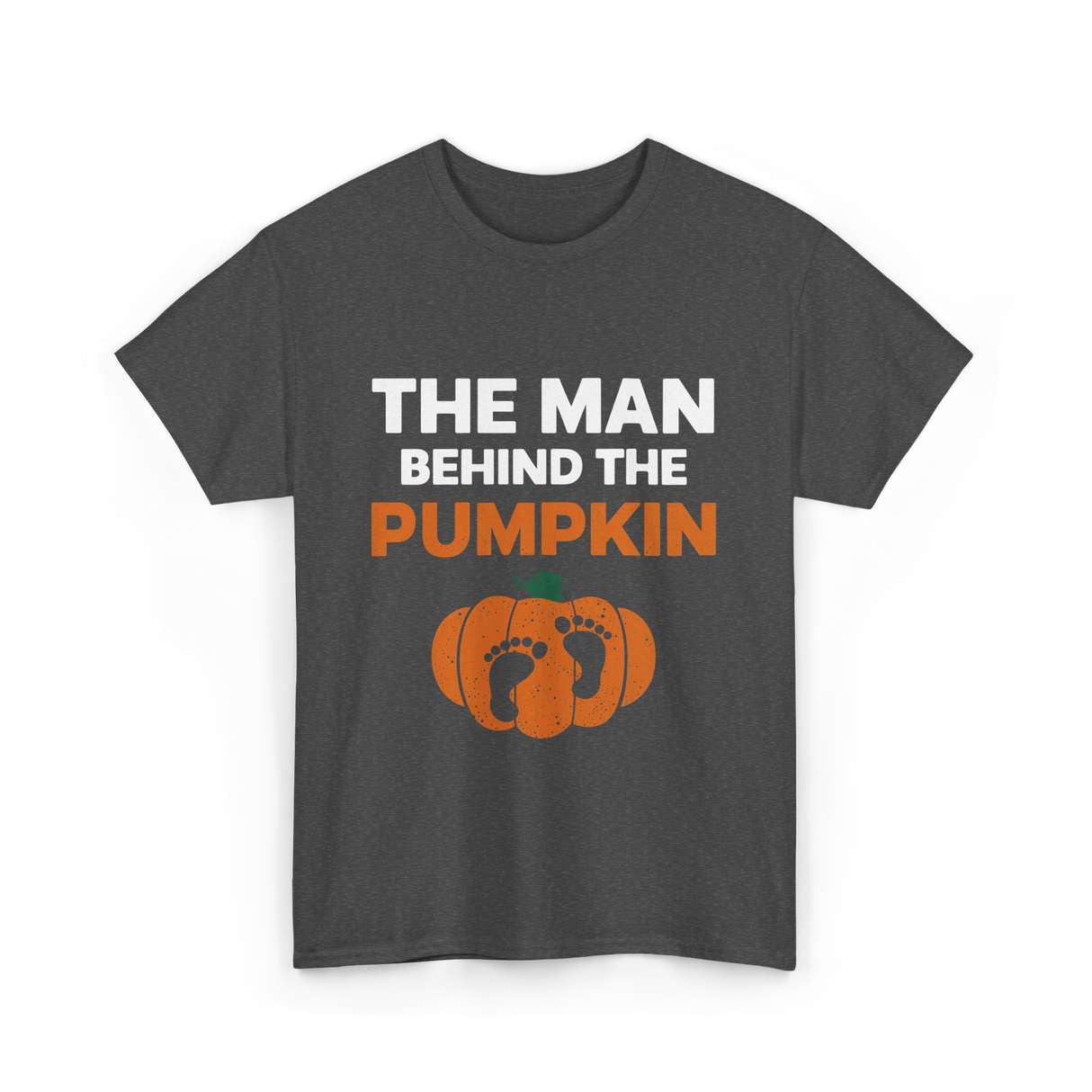 The Person Behind Pumpkin T-Shirt - Dark Heather