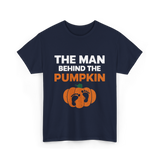 The Person Behind Pumpkin T-Shirt - Navy