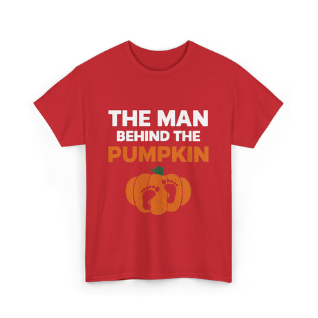 The Person Behind Pumpkin T-Shirt - Red