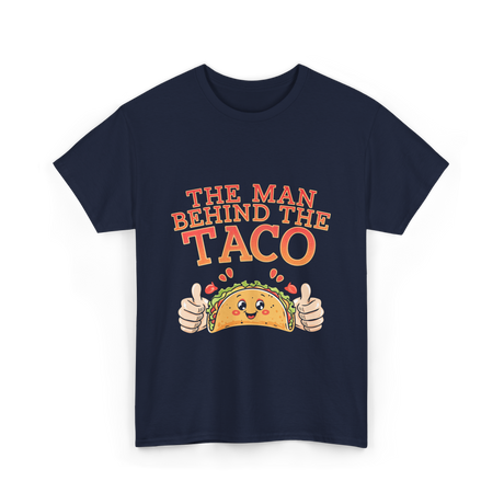 The Person Behind The Taco T-Shirt - Navy