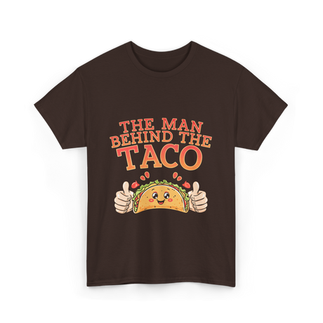 The Person Behind The Taco T-Shirt - Dark Chocolate