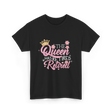 The Queen Has Retired Retirement T-Shirt - Black