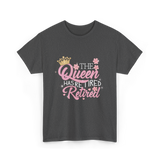 The Queen Has Retired Retirement T-Shirt - Dark Heather