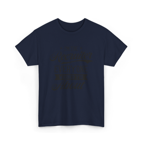 The Recruiter Recruitment Recruiter T-Shirt - Navy