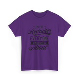 The Recruiter Recruitment Recruiter T-Shirt - Purple