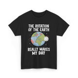 The Rotation of the Science T-Shirt - Black