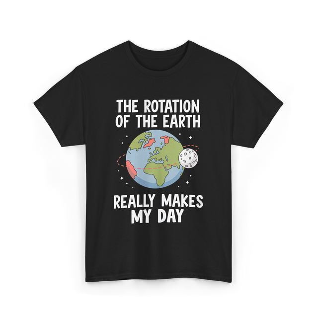 The Rotation of the Science T-Shirt - Black