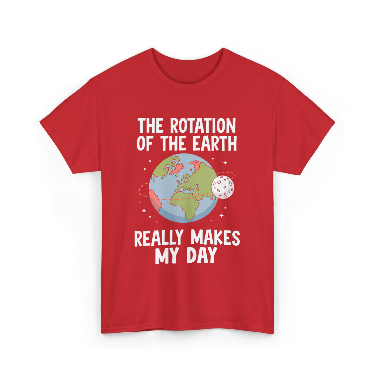 The Rotation of the Science T-Shirt - Red