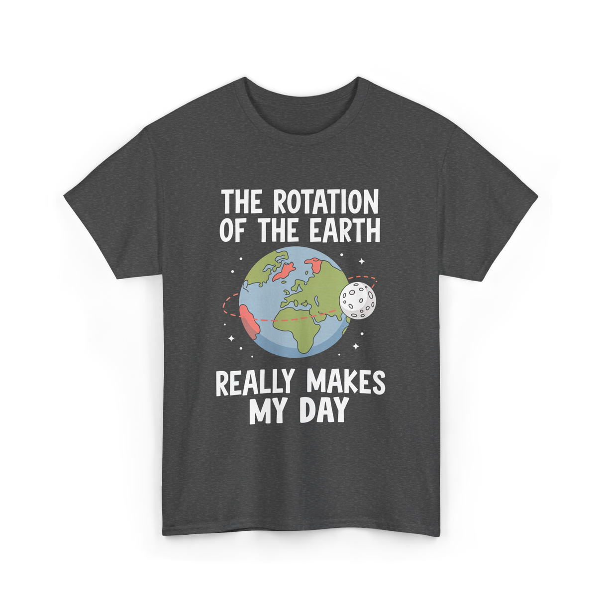 The Rotation of the Science T-Shirt - Dark Heather