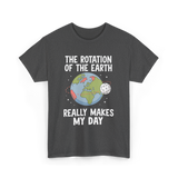 The Rotation of the Science T-Shirt - Dark Heather