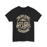 The Sky Is Not Limit Playground Pilot T-Shirt - Black