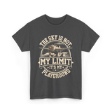 The Sky Is Not Limit Playground Pilot T-Shirt - Dark Heather