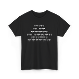 There Is No Cloud Computer Programmer T-Shirt - Black