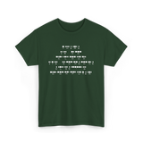 There Is No Cloud Computer Programmer T-Shirt - Forest Green