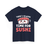 There's Always Time Sushi T-Shirt - Navy