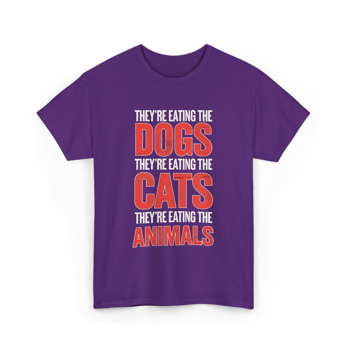 They're Eating T-Shirt - Purple