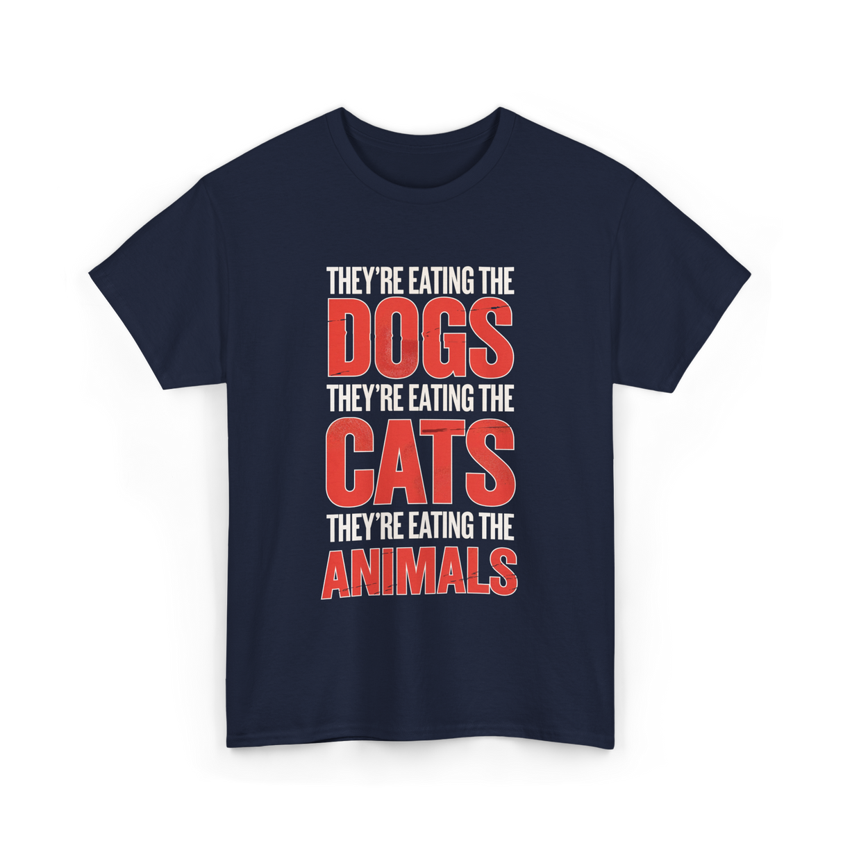 They're Eating T-Shirt - Navy