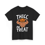 Thicc or Treat Halloween Costume T-Shirt - Black