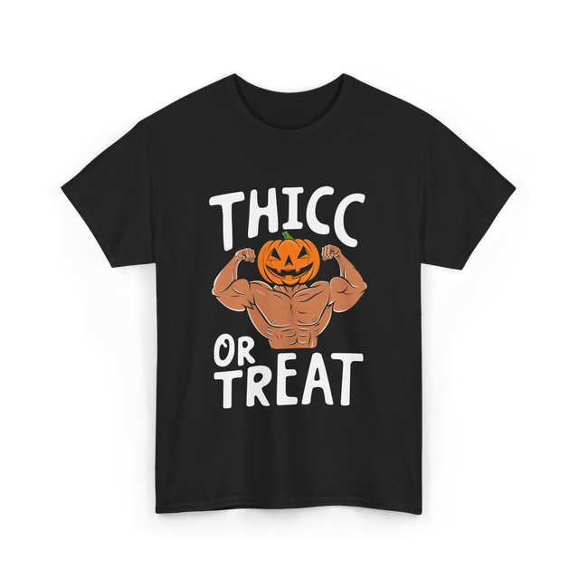 Thicc or Treat Halloween Costume T-Shirt - Black