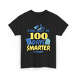 This Boy Is 100 Days Smarter Kids T-Shirt - Black