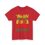 This Girl Celebrates Juneteenth T-Shirt - Red