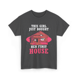 This Girl Just Bought Housewarming House T-Shirt - Dark Heather