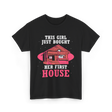 This Girl Just Bought Housewarming House T-Shirt - Black