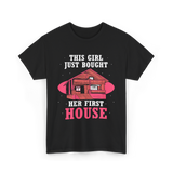 This Girl Just Bought Housewarming House T-Shirt - Black