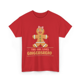 This Girl Loves Gingerbread T-Shirt - Red