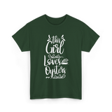 This Girl Loves Oysters Oyster T-Shirt - Forest Green