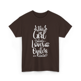 This Girl Loves Oysters Oyster T-Shirt - Dark Chocolate