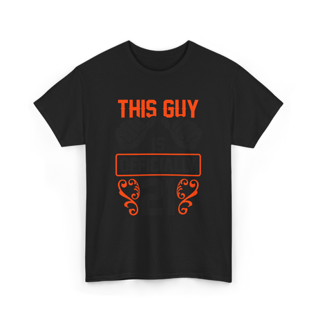 This Guy Birthday Celebration T-Shirt - Black