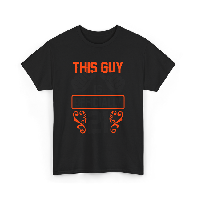 This Guy Birthday Celebration T-Shirt - Black