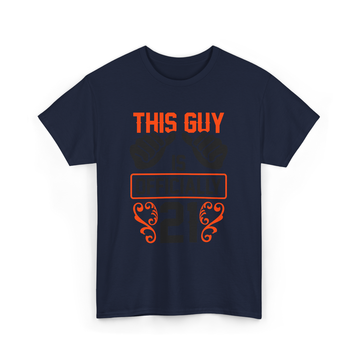 This Guy Birthday Celebration T-Shirt - Navy