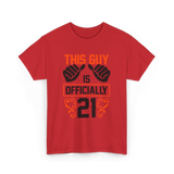 This Guy Birthday Celebration T-Shirt - Red