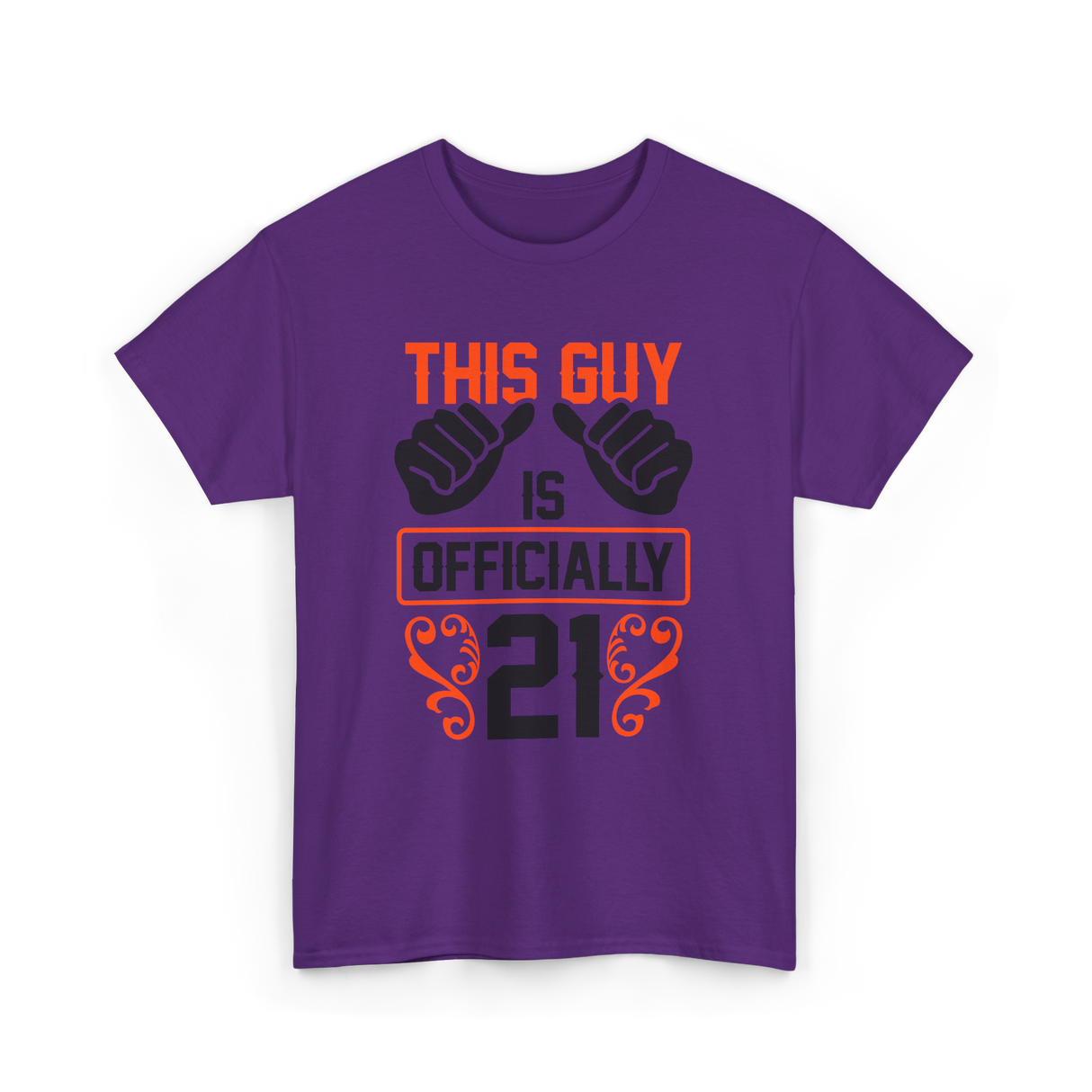 This Guy Birthday Celebration T-Shirt - Purple