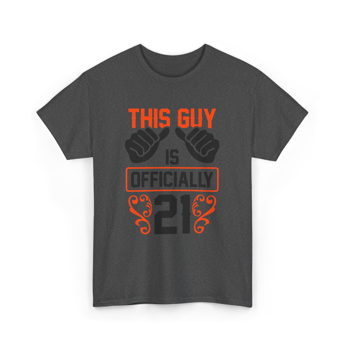 This Guy Birthday Celebration T-Shirt - Dark Heather