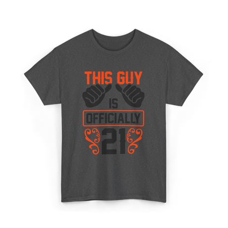 This Guy Birthday Celebration T-Shirt - Dark Heather