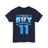 This Guy Is 11 Boy Birthday T-Shirt - Navy