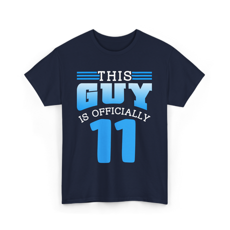 This Guy Is 11 Boy Birthday T-Shirt - Navy