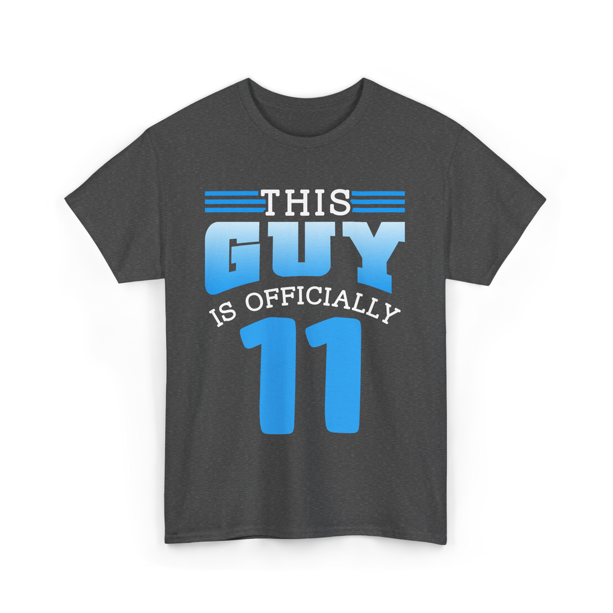 This Guy Is 11 Boy Birthday T-Shirt - Dark Heather