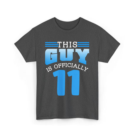 This Guy Is 11 Boy Birthday T-Shirt - Dark Heather