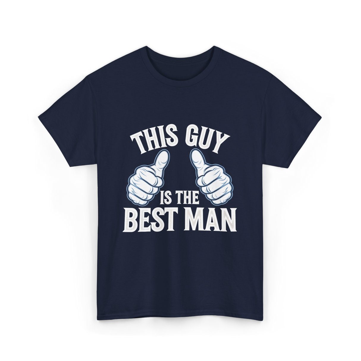 This Guy Is the Best Man Wedding T-Shirt - Navy