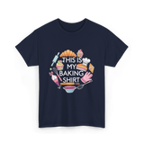 This Is My Baking Baking Chef T-Shirt - Navy