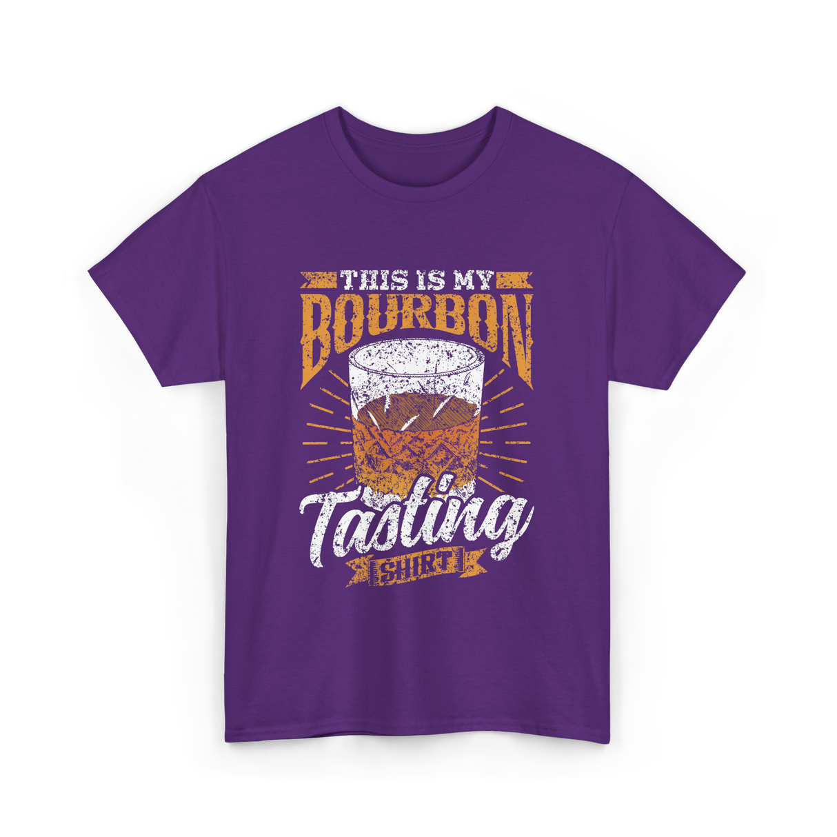 This Is My Bourbon Tasting Bourbon T-Shirt - Purple