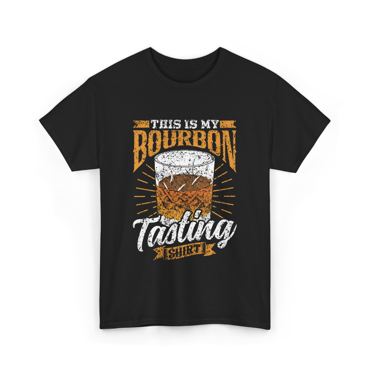 This Is My Bourbon Tasting Bourbon T-Shirt - Black