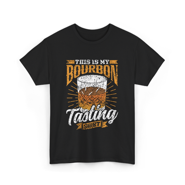 This Is My Bourbon Tasting Bourbon T-Shirt - Black