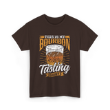 This Is My Bourbon Tasting Bourbon T-Shirt - Dark Chocolate